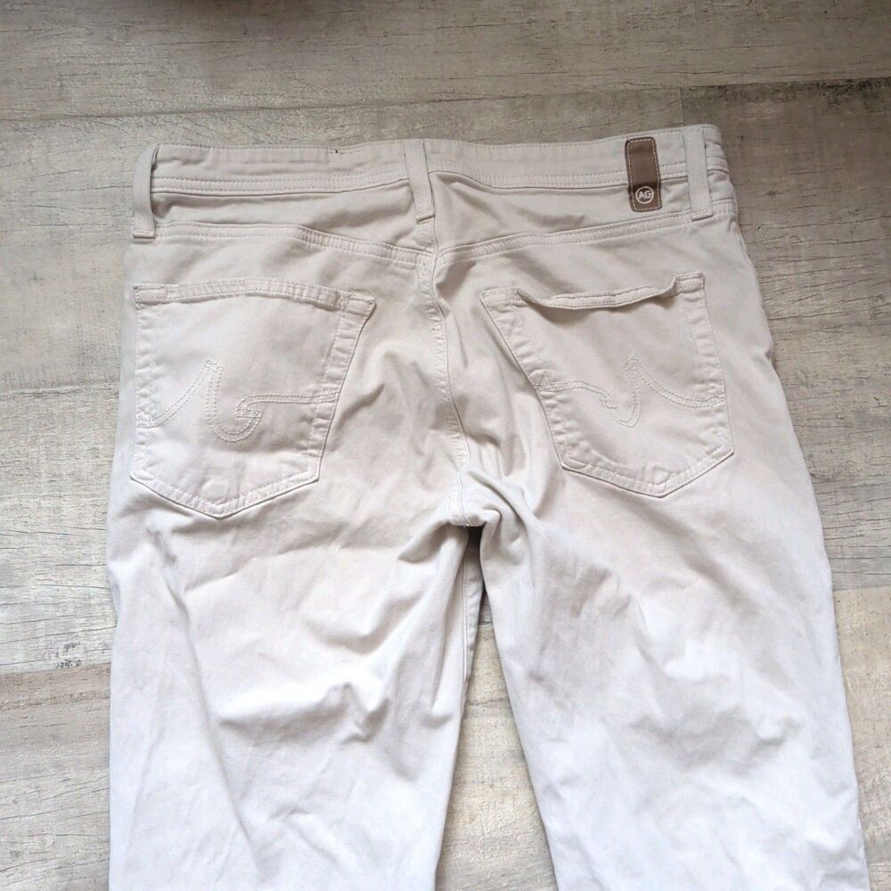 Adriano Goldschmied The Protege Straight Jeans Men's 34x34 Beige - Picture 7 of 8